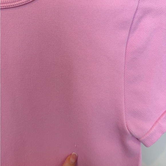 💋No Boundaries Light Pink juniors Crop Top 125 - Picture 5 of 6